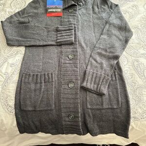Patagonia Gray Cardigan Sweater